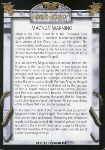 Magnus Warning